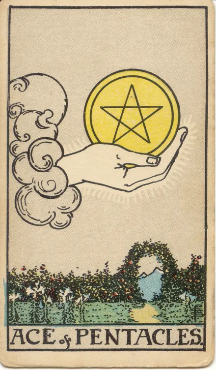 As de Oros, edición Pam A de 1909