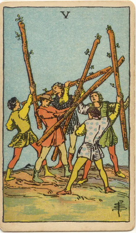 Cinco de Bastos, edición Pam A de 1909