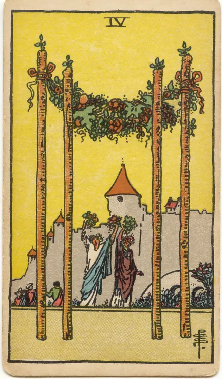 Cuatro de Bastos, edición Pam A de 1909