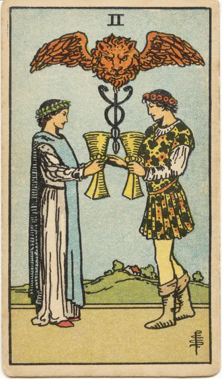 Dos de Copas, edición Pam A de 1909