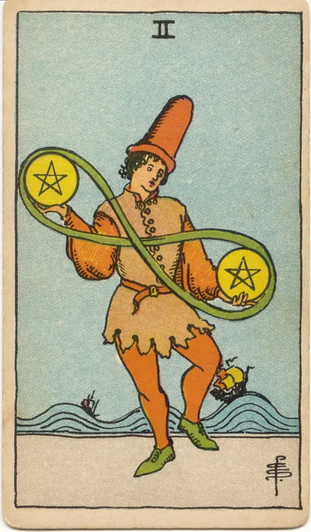 Dos de Oros, edición Pam A de 1909