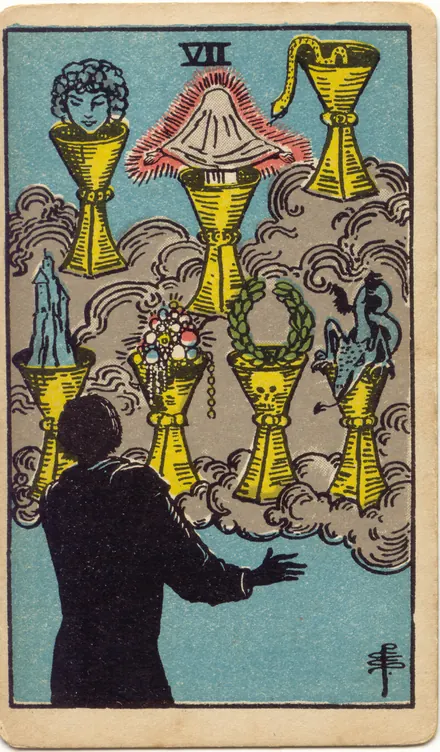 Siete de Copas, edición Pam A de 1909