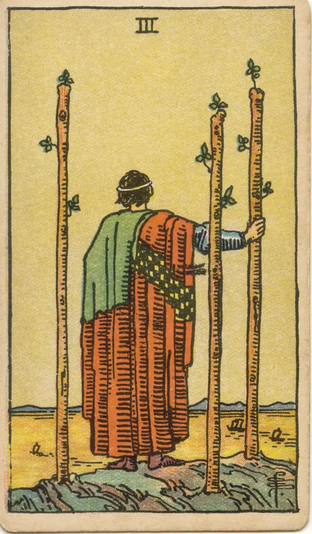 Tres de Bastos, edición Pam A de 1909
