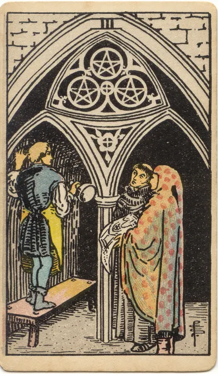 Tres de Oros, edición Pam A de 1909