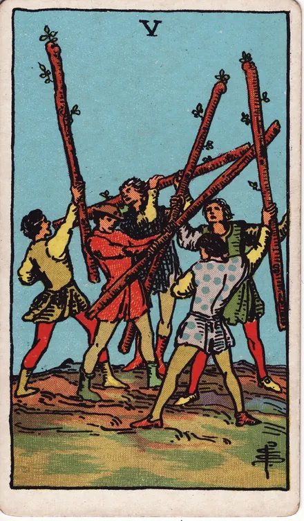 Cinco de Bastos, edición Pam A de 1910