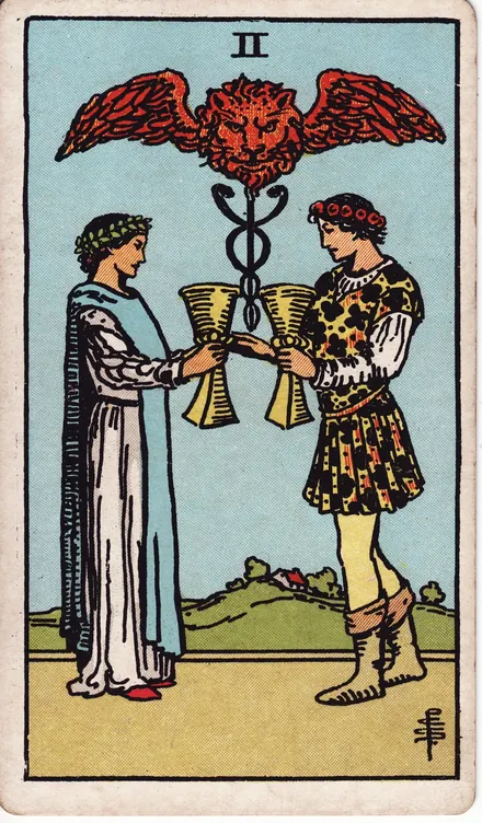 Dos de Copas, edición Pam A de 1910