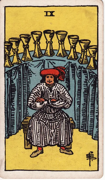 Nueve de Copas, edición Pam A de 1910