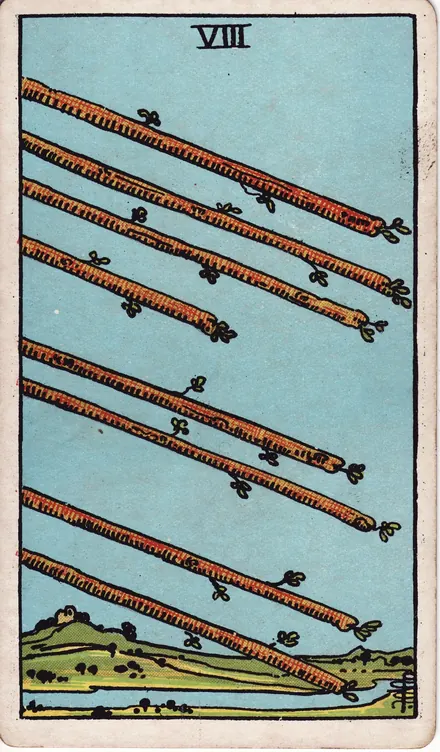 Ocho de Bastos, edición Pam A de 1910