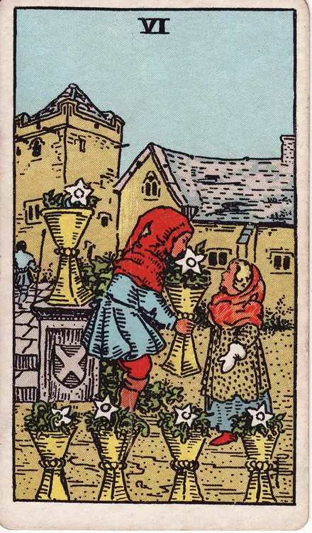 Seis de Copas, edición Pam A de 1910