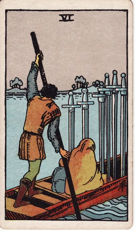 Seis de Espadas, edición Pam A de 1910