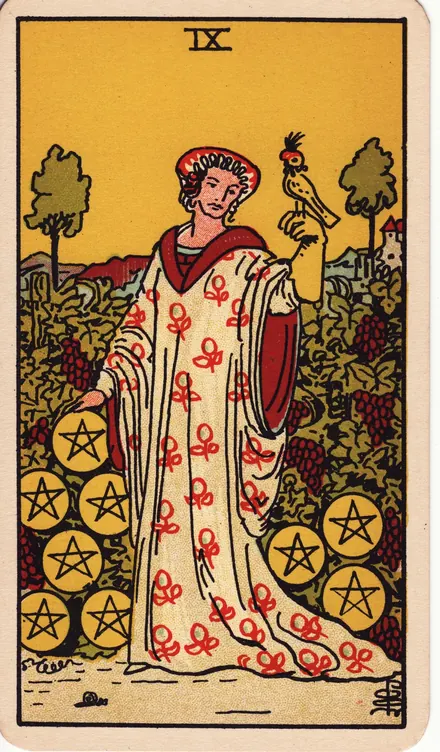 Nueve de Oros, edición Pam B de Años 20