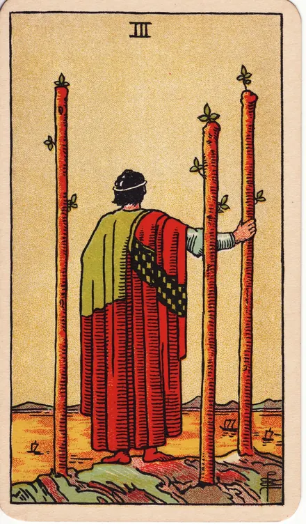 Tres de Bastos, edición Pam B de Años 20