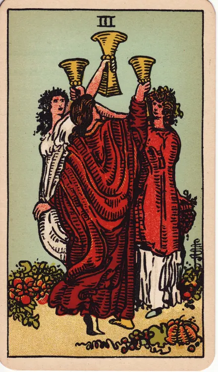 Tres de Copas, edición Pam B de Años 20