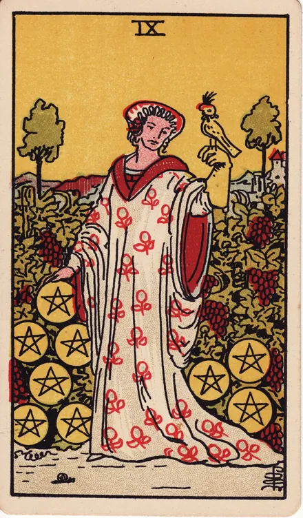 Nueve de Oros, edición Pam C de Años 20 – 30