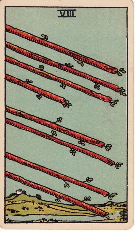 Ocho de Bastos, edición Pam C de Años 20 – 30