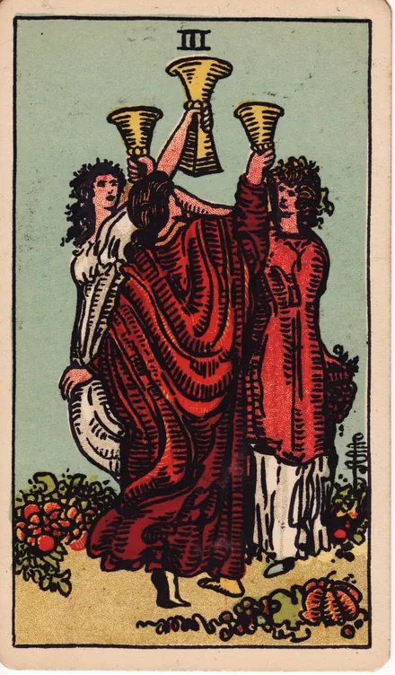 Tres de Copas, edición Pam C de Años 20 – 30