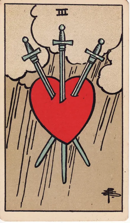 Tres de Espadas, edición Pam C de Años 20 – 30